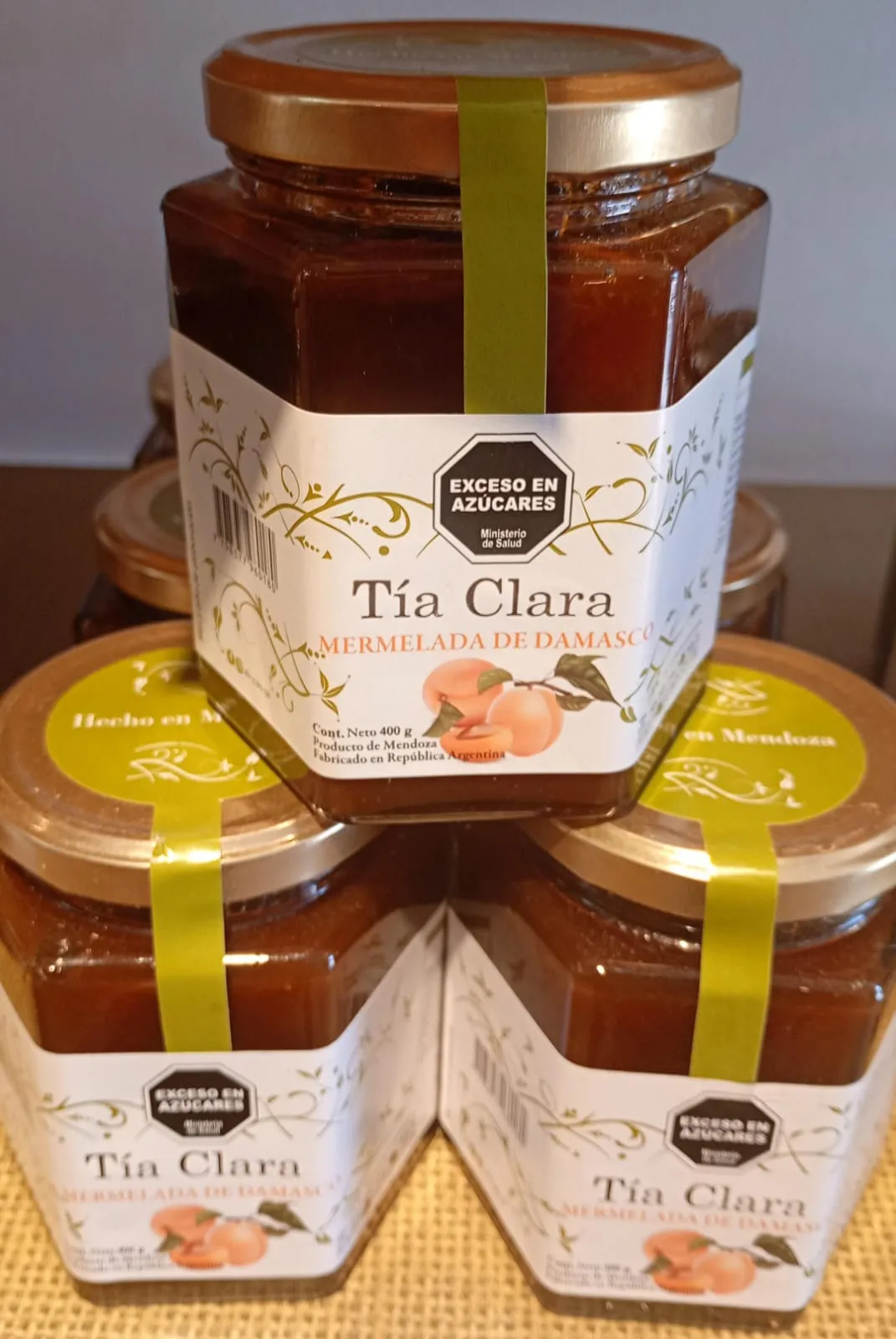 mermelada damasco tia clara