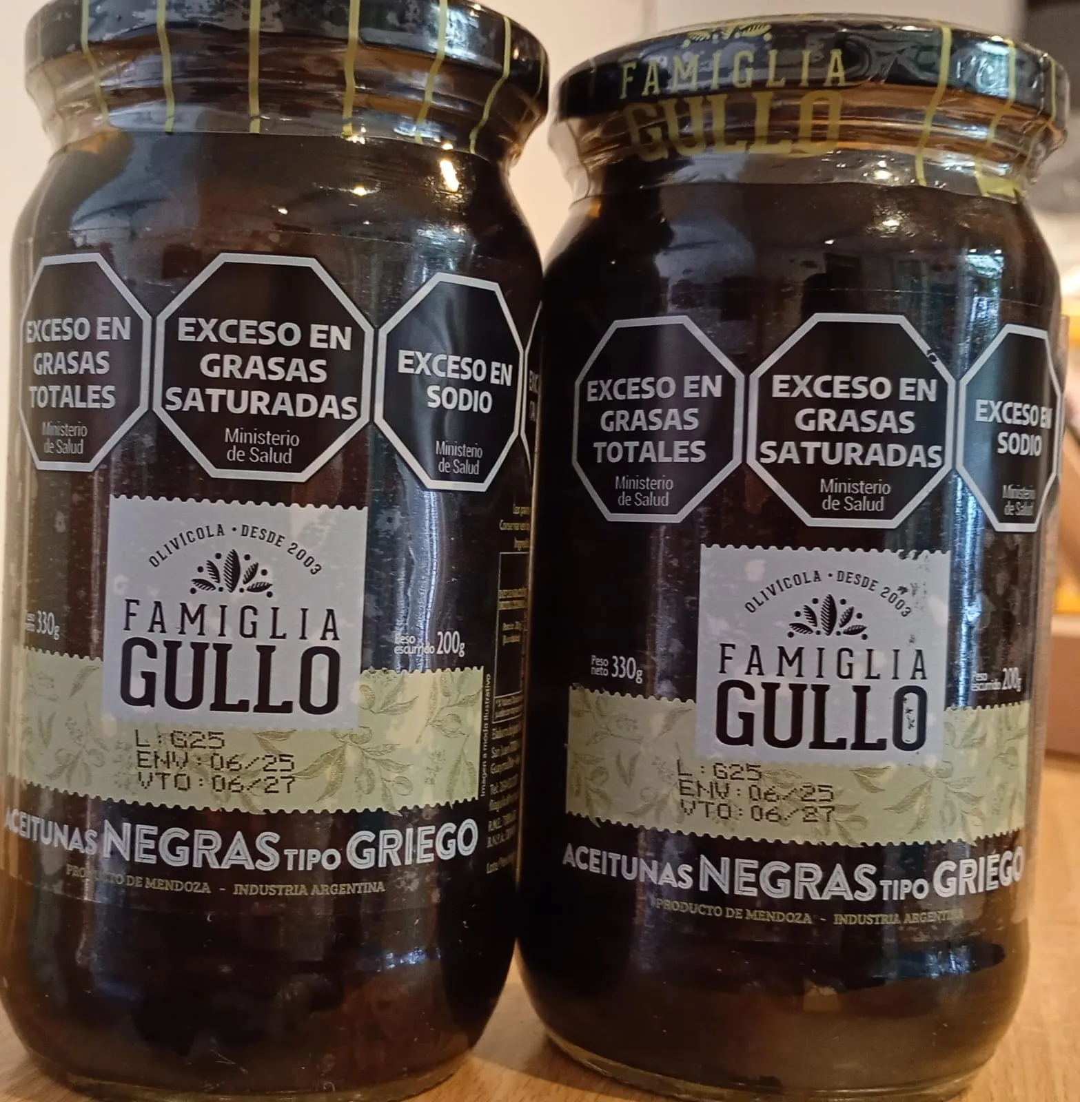 Aceitunas tipo Griegas 330g