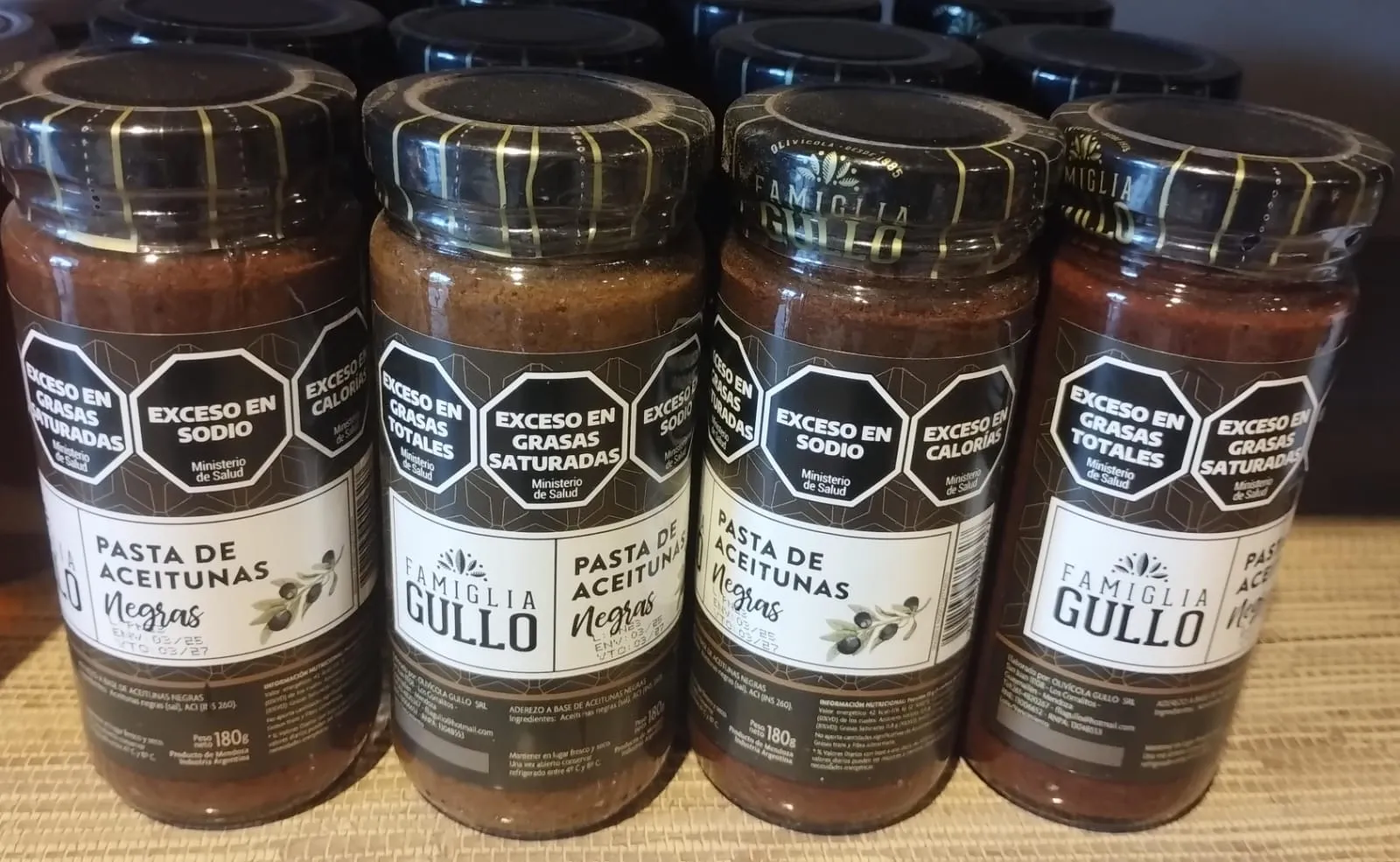 Pasta de aceituna Negra