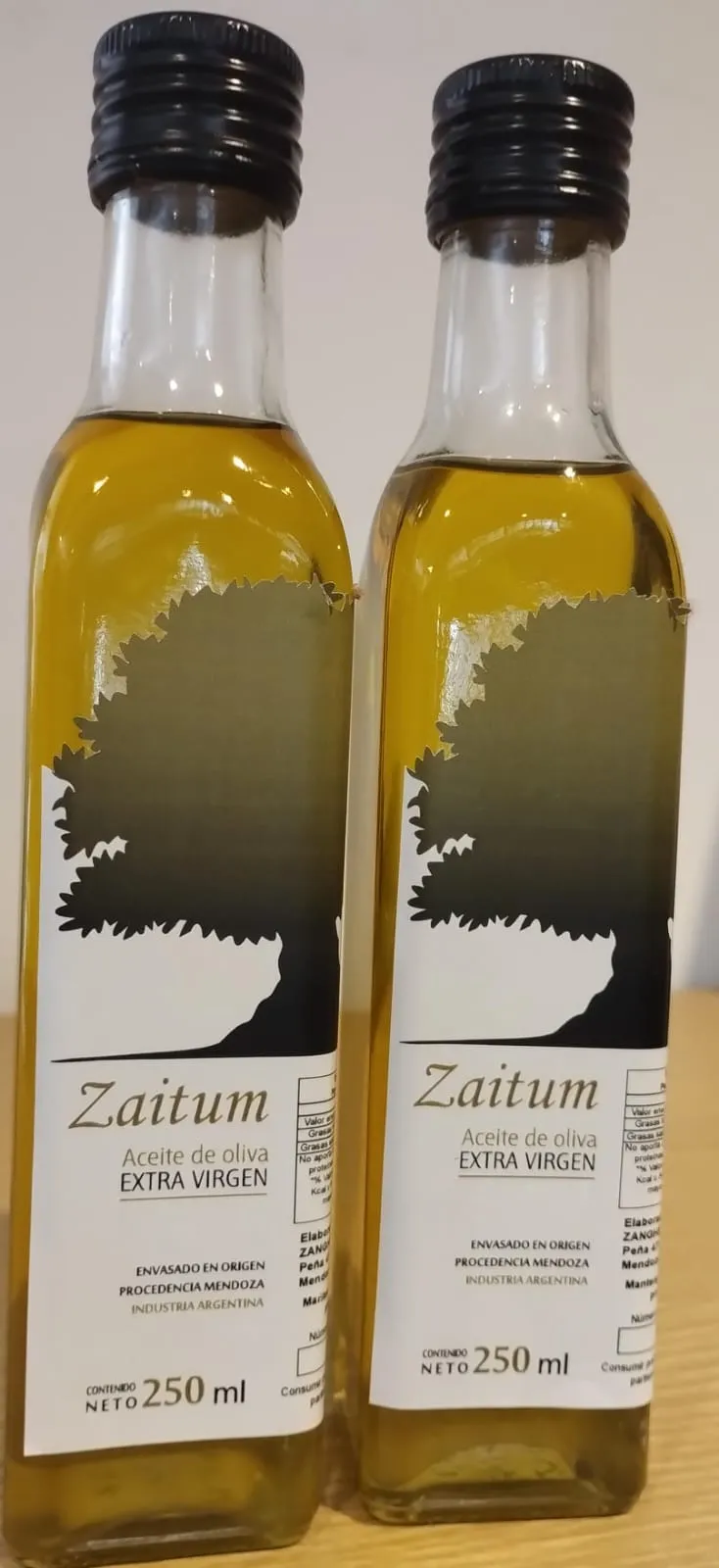 Aceite de oliva Zaitum 250CC