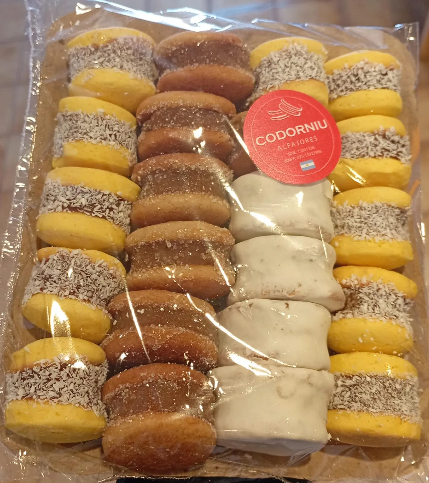 Alfajores Artesanales surtidos por 500 gramos
