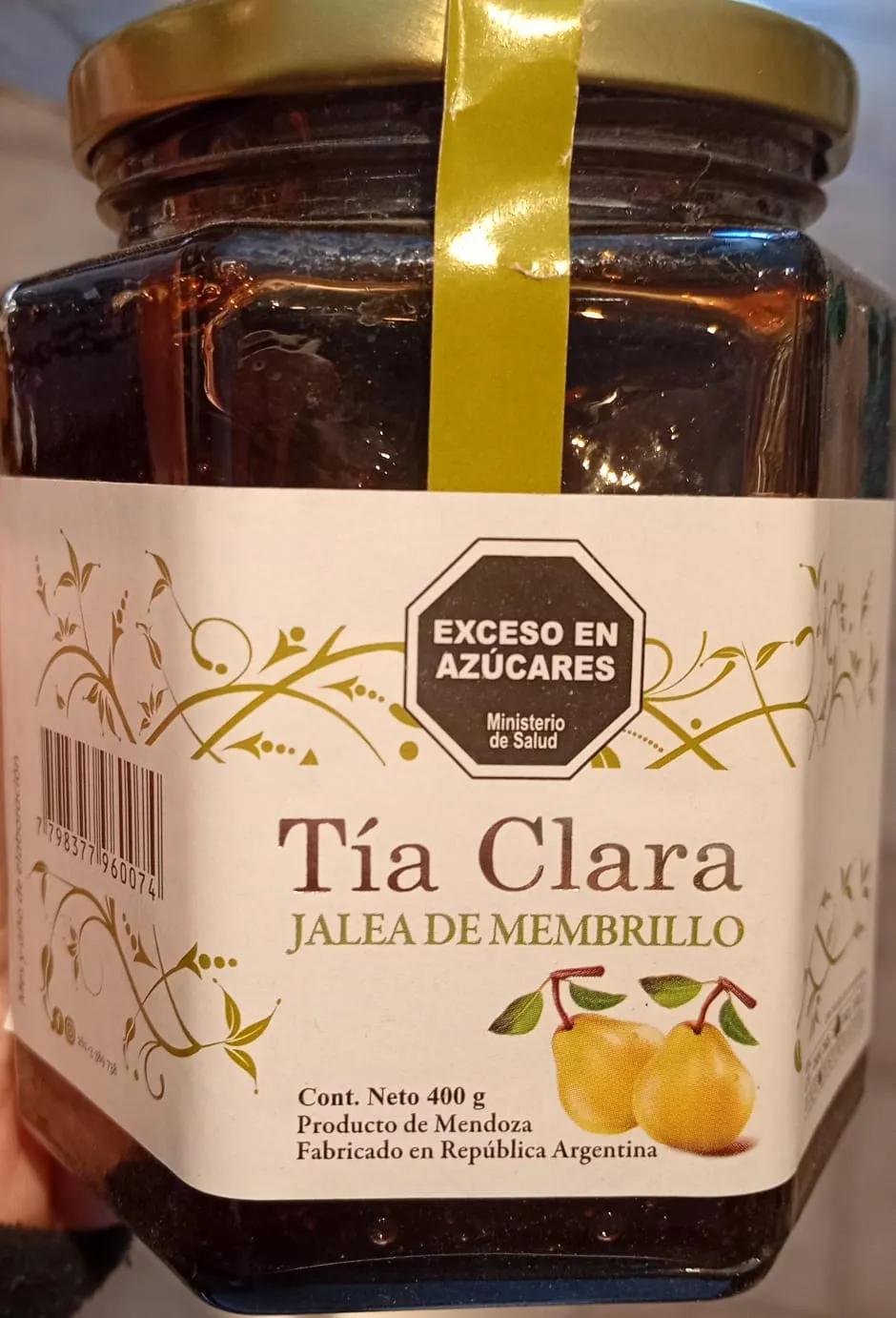 JALEA DE MEMBRILLO TIA CLARA 400G
